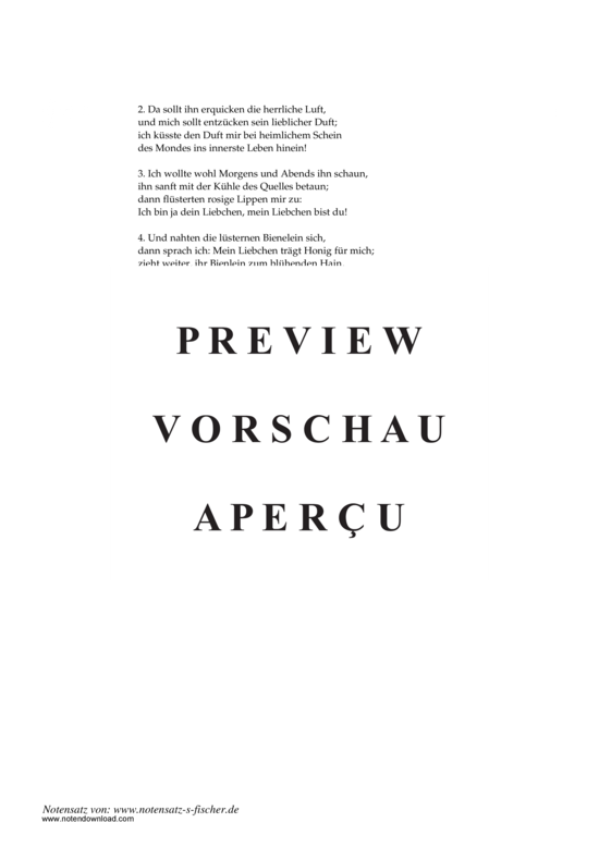 Product gallery: Page 3 of 3 Des Mädchens Wunsch , , Piano and Voice