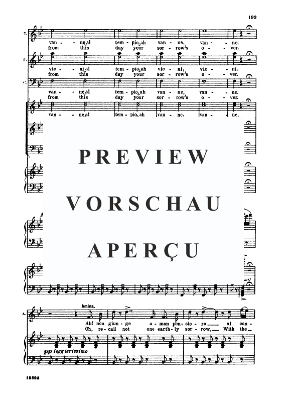 Produktgalerie: Seite 10 von 11 Ah non credea mirarti, , Sopran und Klavier