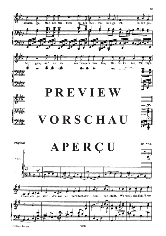 Product gallery: Page 2 of 4 Aus Heliopolis D.753, , Medium Voice and Piano