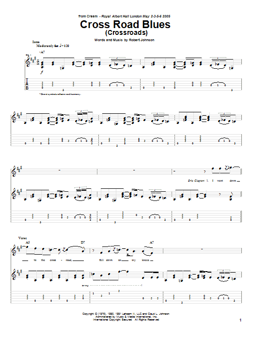 Produktbild zu: Cross Road Blues (Crossroads)