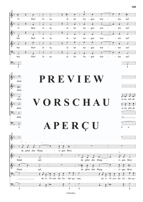 gallery: O freundlicher Herr Jesu , , (Gemischter Chor 5-stimmig)