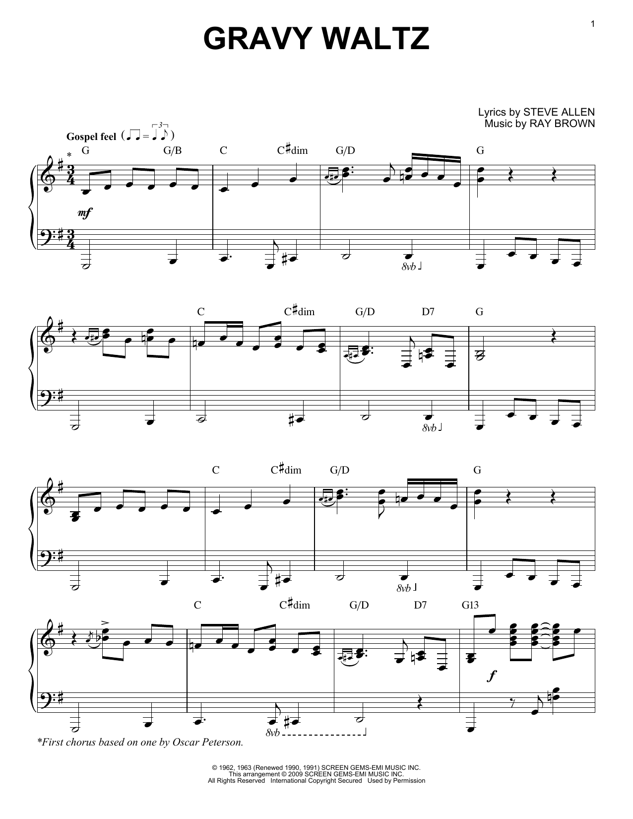 Produktbild zu: Gravy Waltz