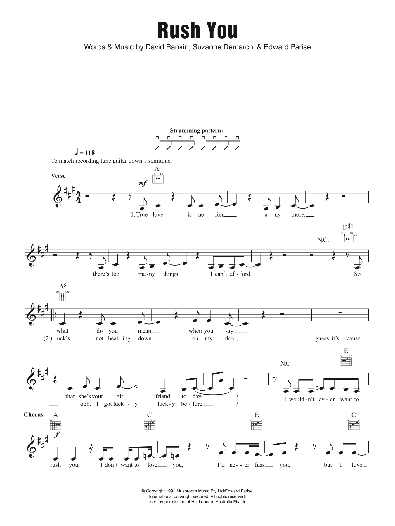 Produktbild zu: Rush You