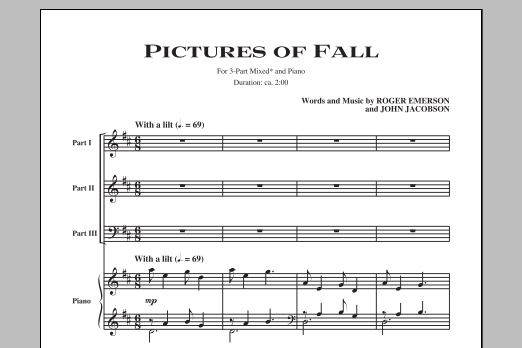 Produktbild zu: Pictures Of Fall