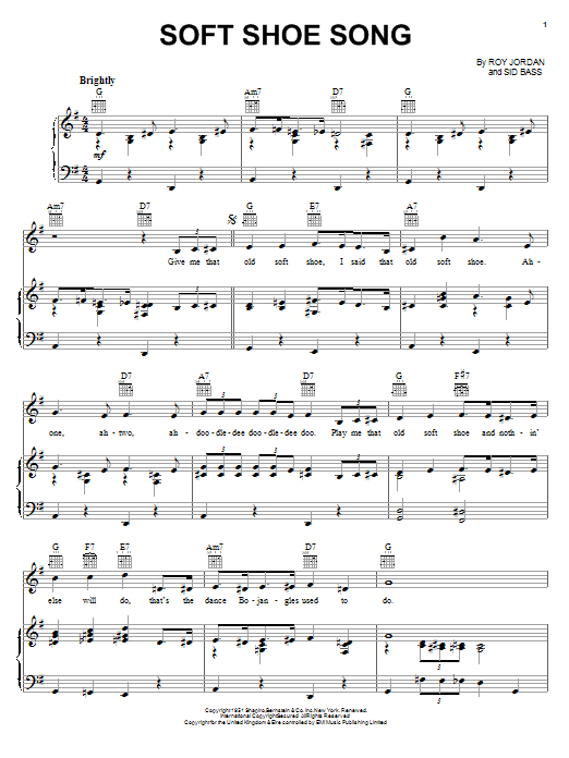 Produktbild zu: Soft Shoe Song (The Dance My Darlin' Used To Do)