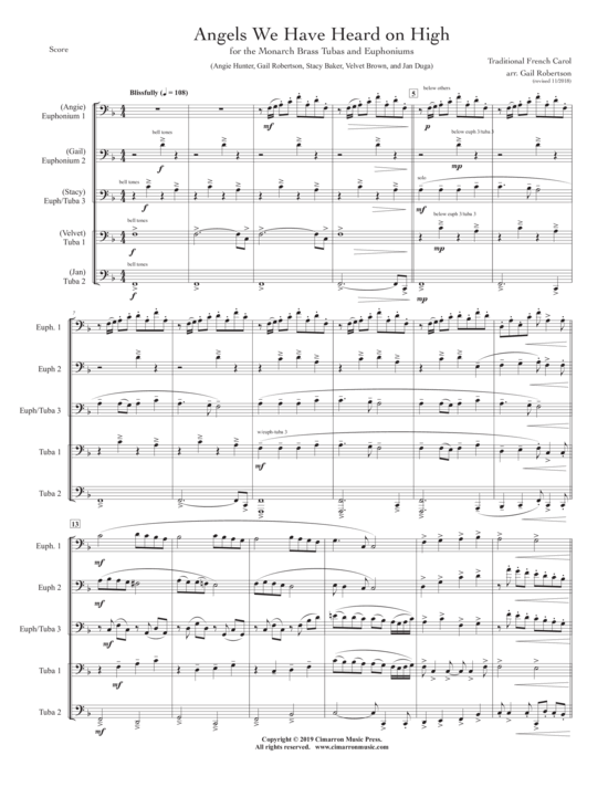 Product picture to: Angels We Have Heard on High Traditional