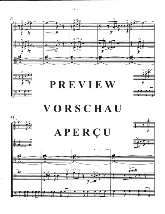Produktgalerie: Seite 8 von 21 Sinfonietta , , (Streichquintett: 2 Geigen, Bratsche, Cello und Kontrabass)