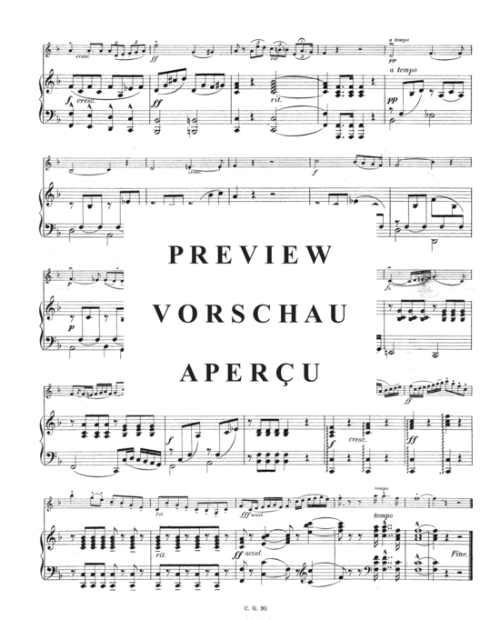 Product gallery: Page 3 of 3 Romanze , , (violin + piano)