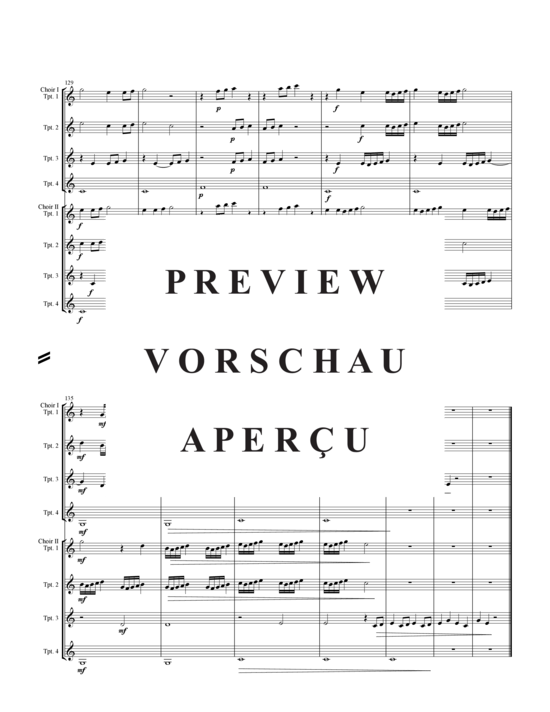 Product gallery: Page 9 of 21 La Bergamasca , , (Trumpet Ensemble)