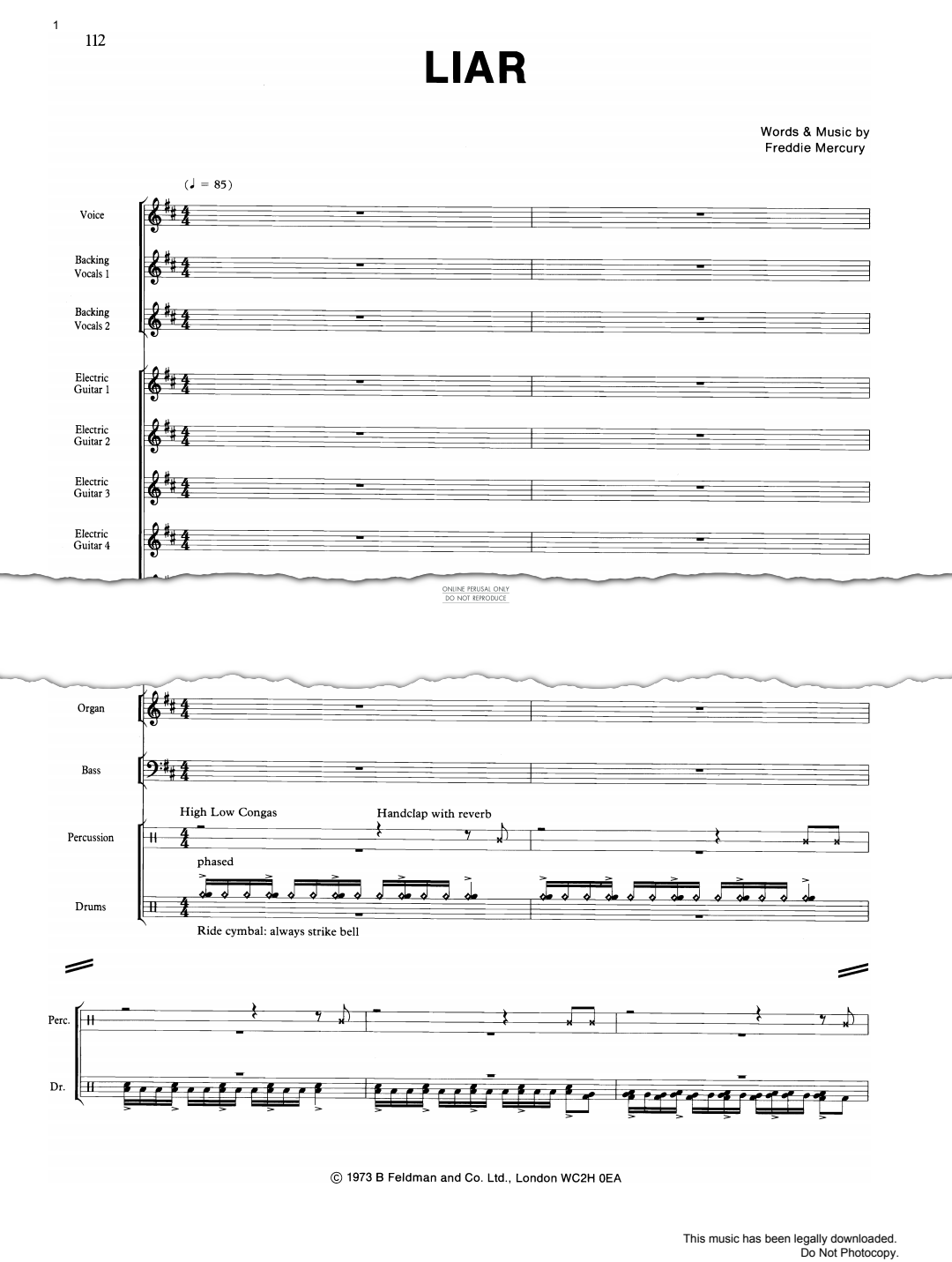 Product gallery: Page 1 of 1 Liar, Queen