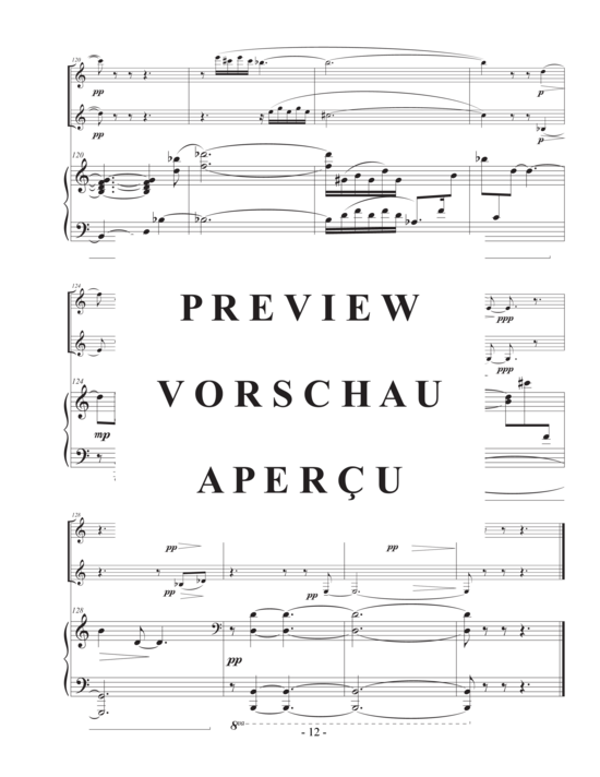 Product gallery: Page 14 of 20 Iridescence , , (flute, clarinet and piano)