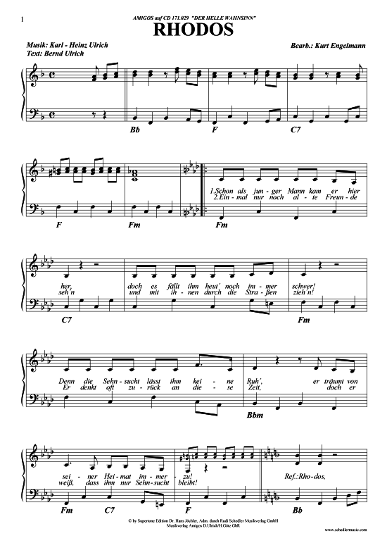 Produktbild zu: Rhodos Amigos