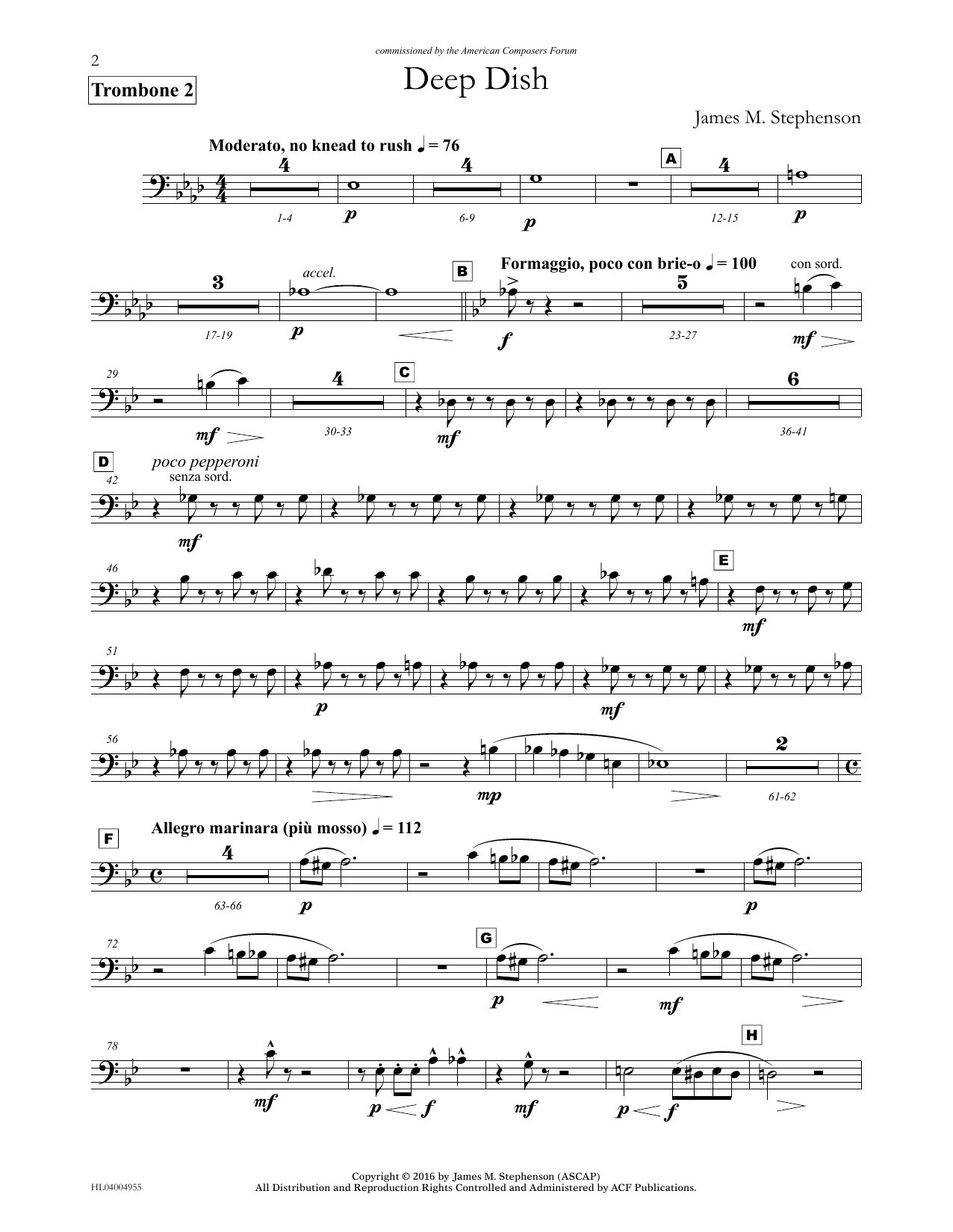 Produktbild zu: Deep Dish - Trombone 2