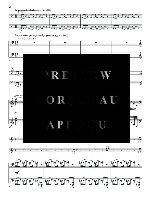 Produktgalerie: Seite 6 von 11 Bass Clarinet Double Concerto, , (Trio 2x Bass Klarinette und Klavier)