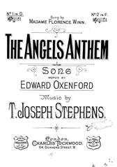 cover: The Angel's Anthem, T. Joseph Stephens