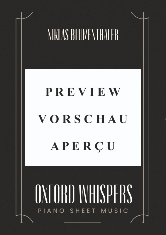 gallery: Oxford Whispers, Niklas Blumenthaler, (piano solo)
