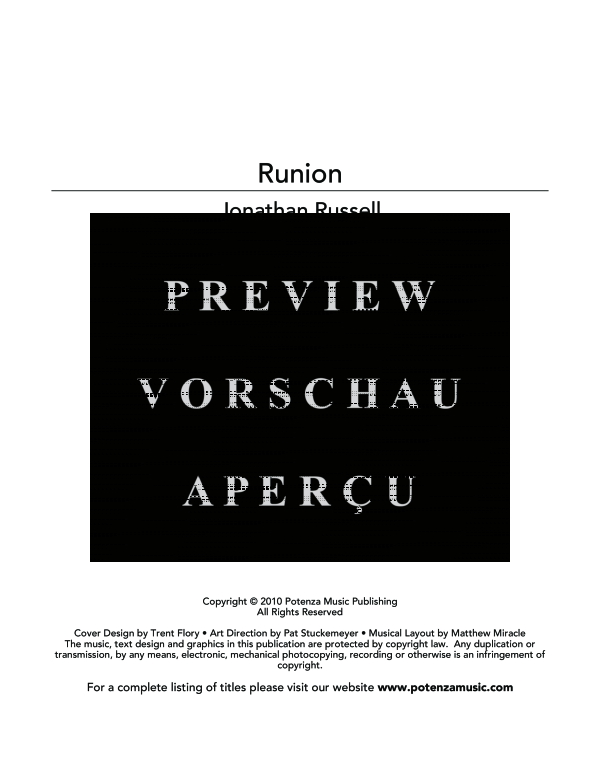 Produktgalerie: Seite 3 von 11 Runion, , (Bassklarinetten Quartett)