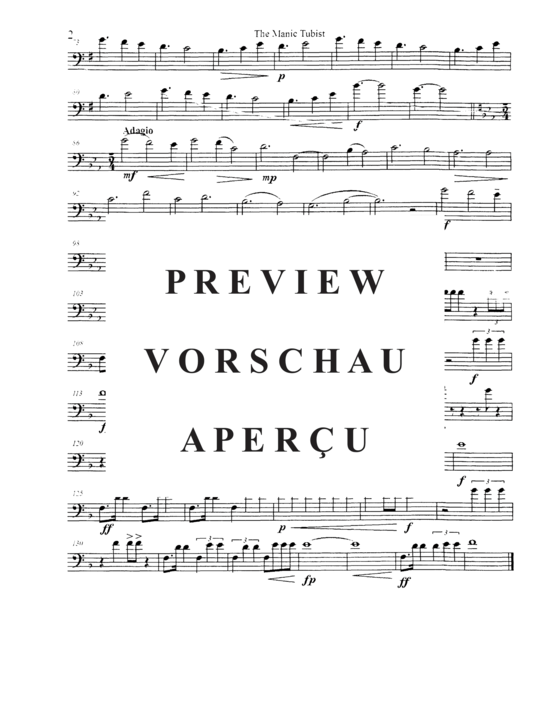 Product gallery: Page 17 of 21 The Manic Tubist , , (Tuba Quartett EETT + Tuba Solo)