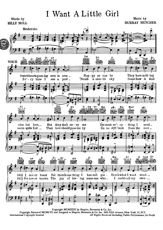 Produktbild zu: I Want A Little Girl Jimmy Witherspoon Ray Charles Nat King Cole  