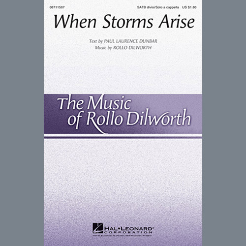 cover: When Storms Arise, Rollo Dilworth
