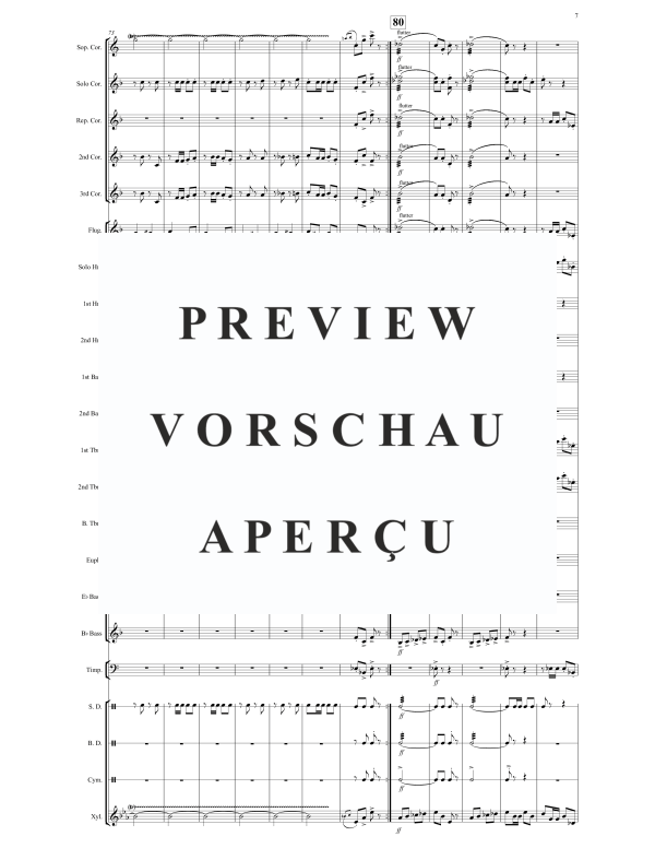 Produktgalerie: Seite 9 von 11 Pas Redouble, , Brass Band