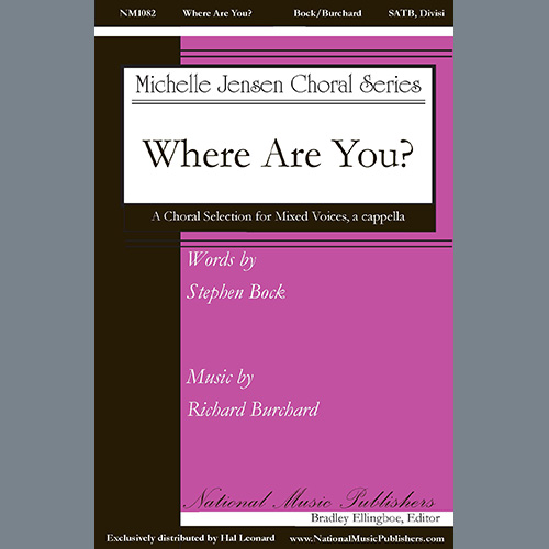 cover: Where Are You?, Richard Burchard, Chor