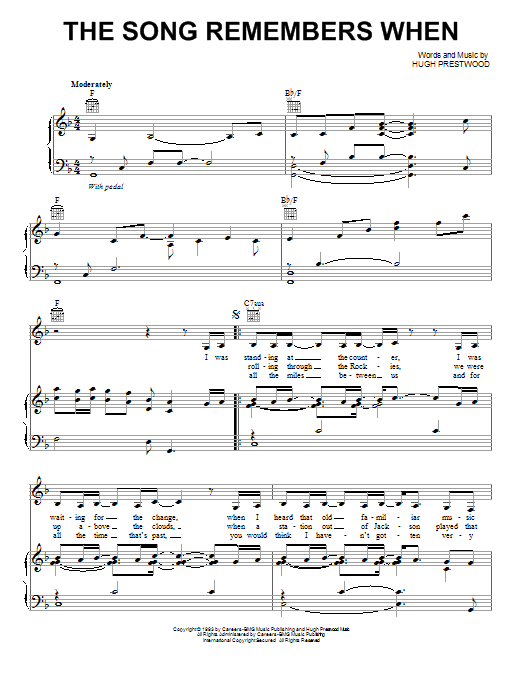 Produktgalerie: Seite 1 von 1 The Song Remembers When, Trisha Yearwood, Gesang, Gitarre, Klavier