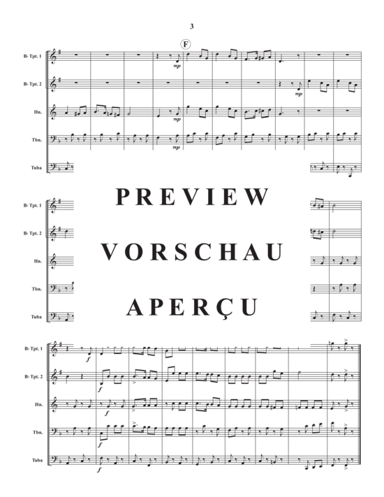 Produktgalerie: Seite 5 von 10 The Csardas Princess , , (Blechbläser Quintett)