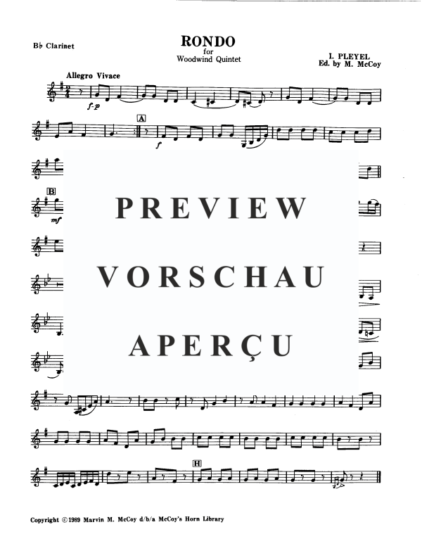 Product gallery: Page 5 of 7 Rondo, , Wind Quintet