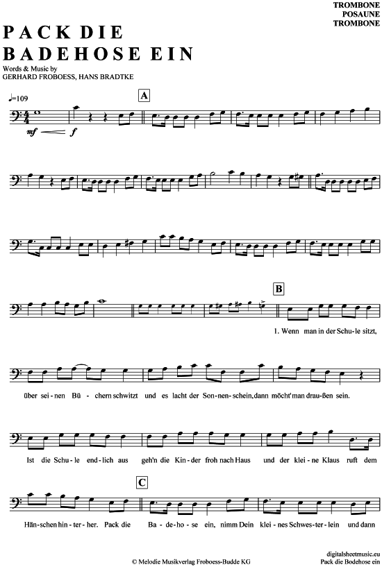 Product picture to: Pack die Badehose ein Conni Froboess