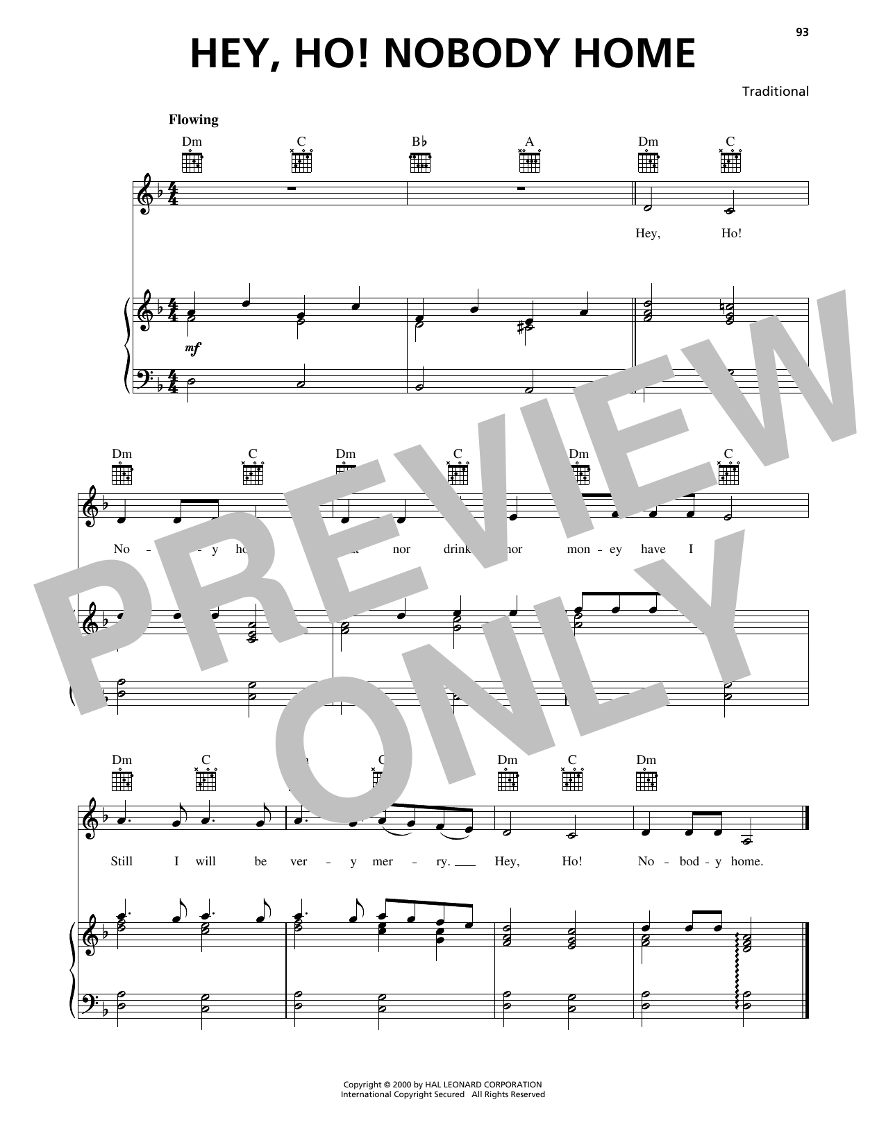 Produktbild zu: Hey, Ho! Nobody Home
