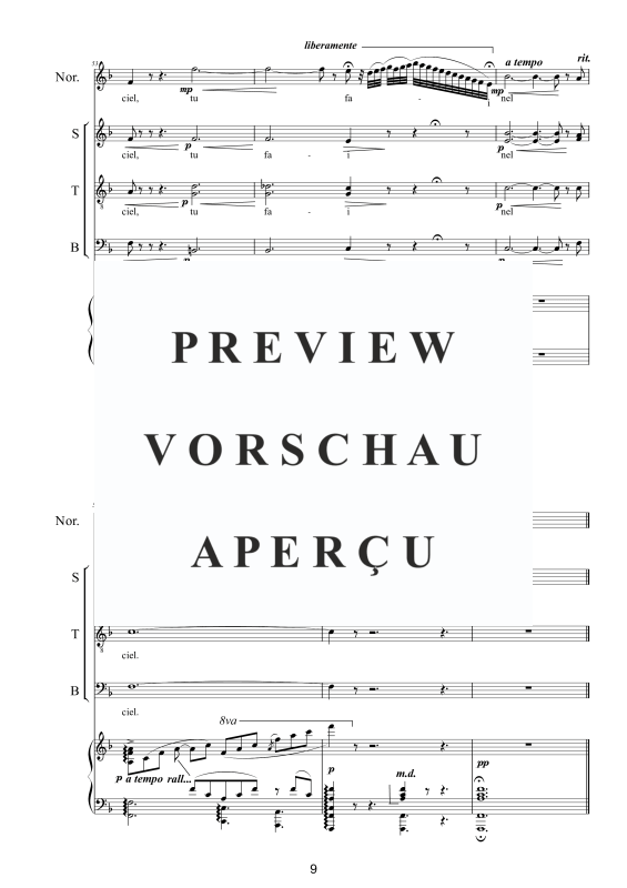 Produktgalerie: Seite 10 von 11 Norma (Act1) Casta Diva, , Sopran, Chor SSTB und Klavier