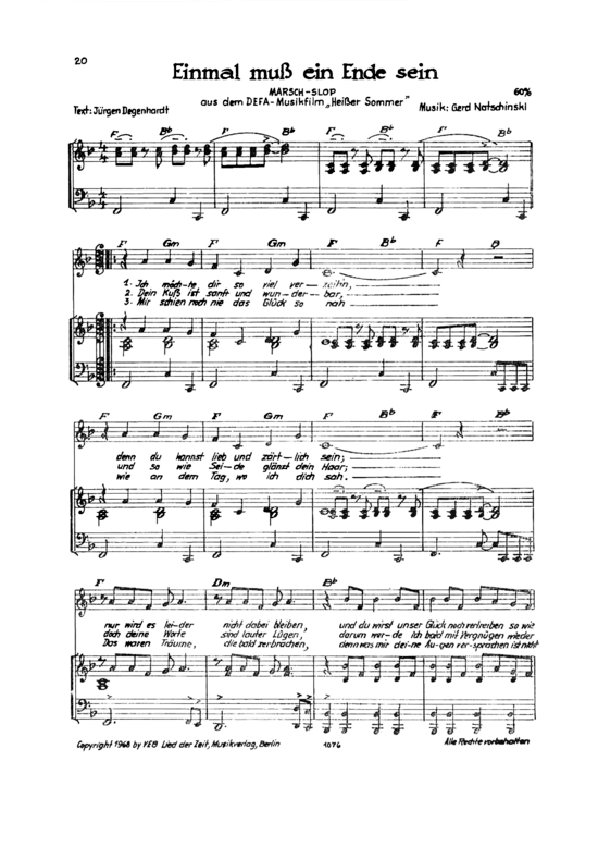 Produktbild zu: Einmal muss ein Ende sein aus: Heißer Sommer (Film, 1968)