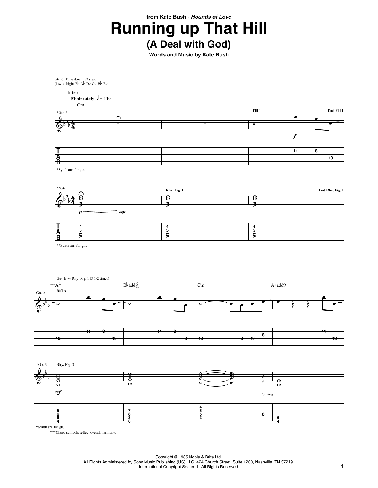 Produktbild zu: Running Up That Hill