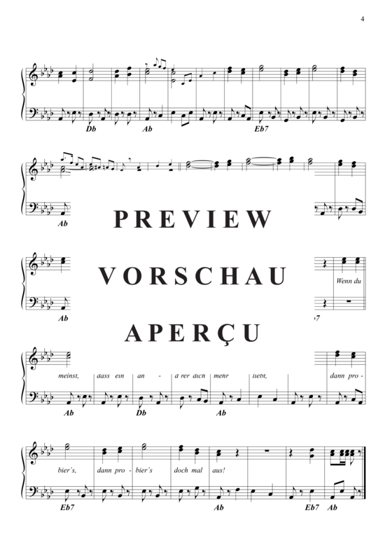 Produktgalerie: Seite 5 von 5 Wenn du meinst , Rehmann, Beny, Klavier und Gesang