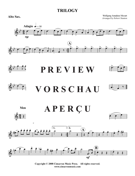 gallery: Sechs Studien über englische Volkslieder , , (Saxophon + Holzbläser-Quartett)