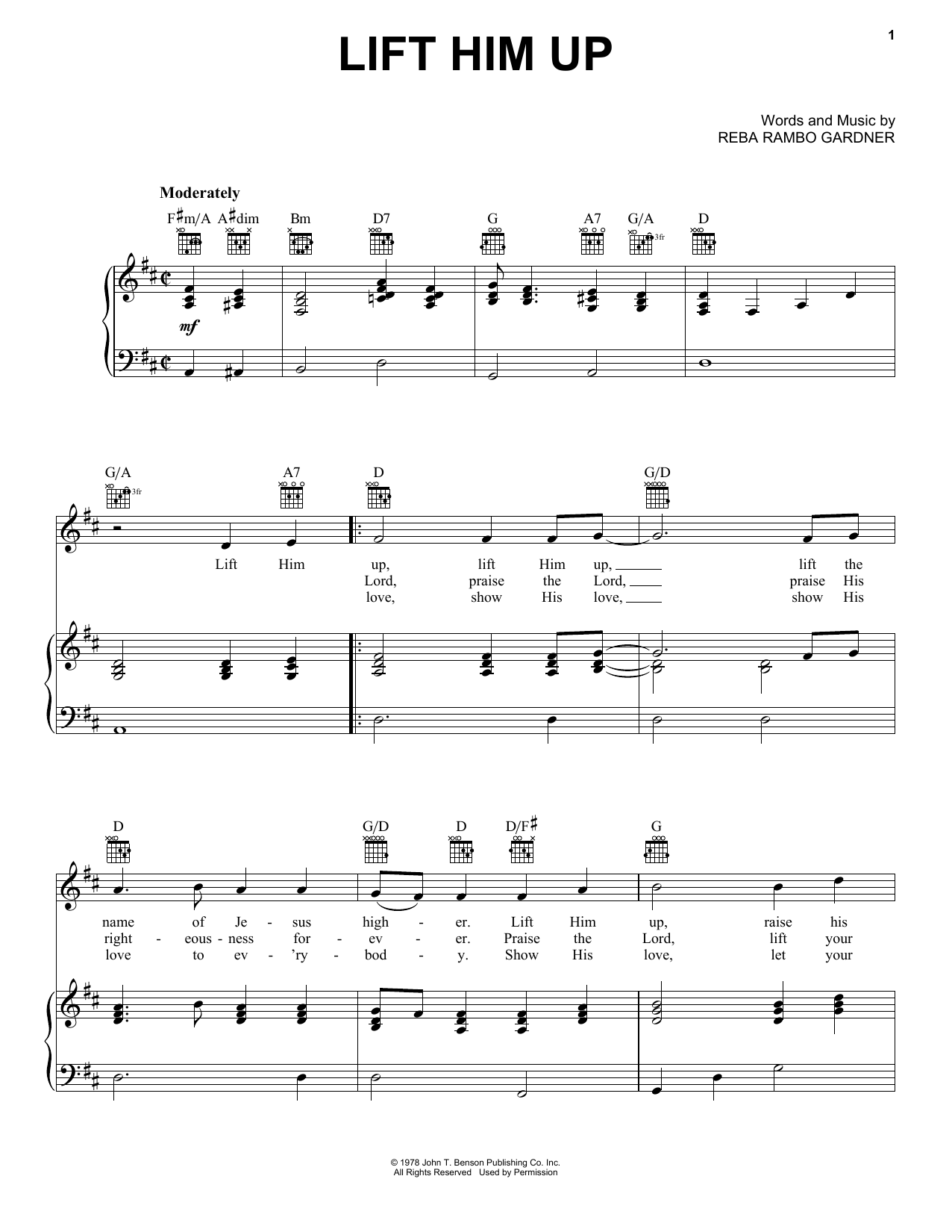 Produktbild zu: Lift Him Up