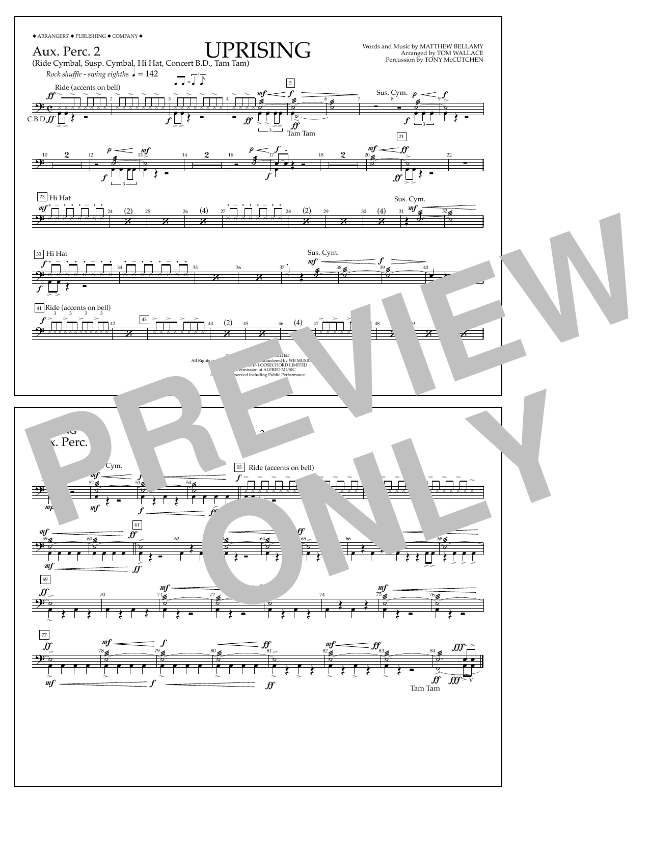 Product picture to: Uprising - Aux. Perc. 2