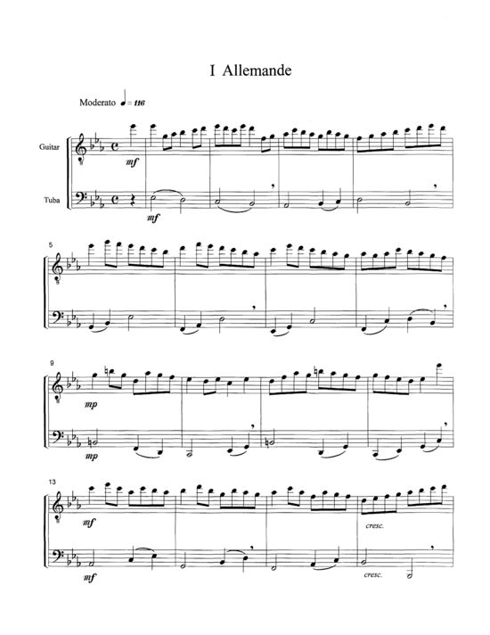 gallery: Suite for Tuba and Guitar , , (Tuba + E-Gitarre)