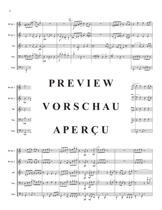 Produktgalerie: Seite 8 von 21 Spring Step , , (Blechbläserquintett)