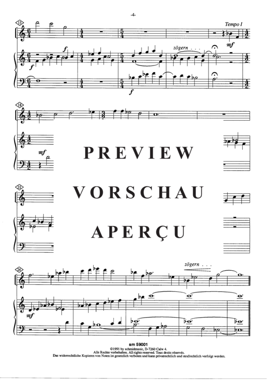 gallery: Drei Dialoge über alte Minnelieder , , (Alt-/Querflöte + Klavier)