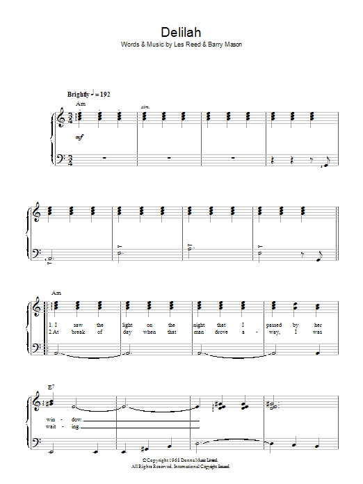 Product gallery: Page 1 of 1 Delilah, Tom Jones