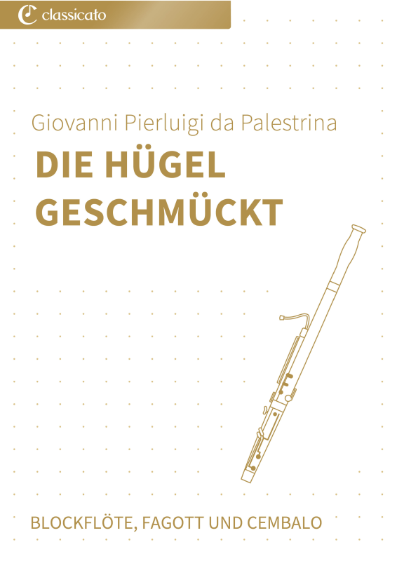 Produktbild zu: Die Hügel in Grün - Vestiva i colli - Pastorales Madrigal in drei Stimmen