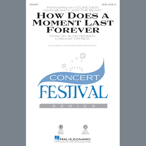 cover: How Does A Moment Last Forever (from Beauty And The Beast) (arr. Mac Huff), Celine Dion