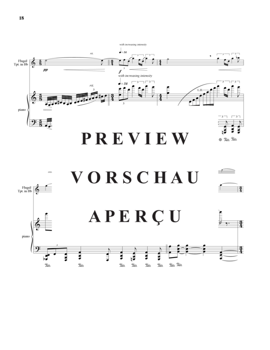 Produktgalerie: Seite 19 von 21 Remembrance , , (Trompete + Klavier)