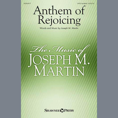 cover: Anthem Of Rejoicing, Joseph M. Martin, Chor