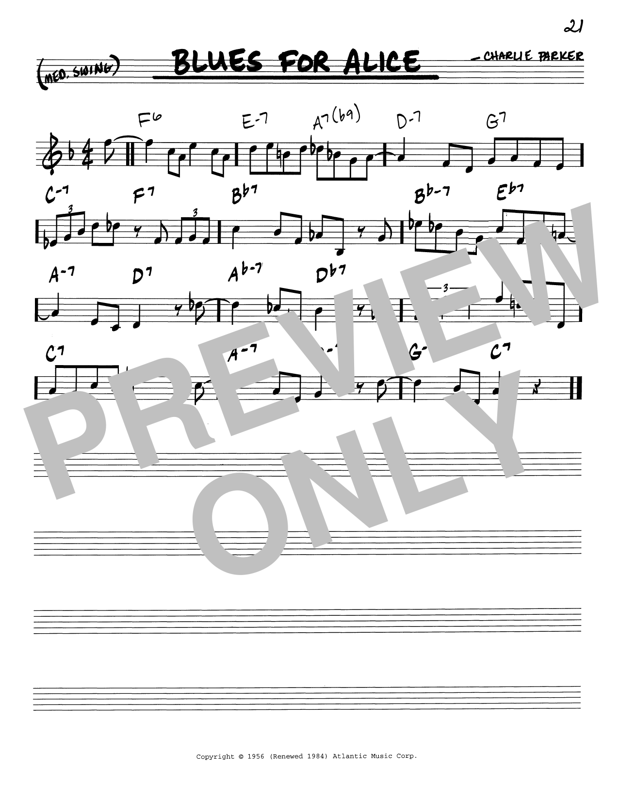 Produktbild zu: Blues For Alice
