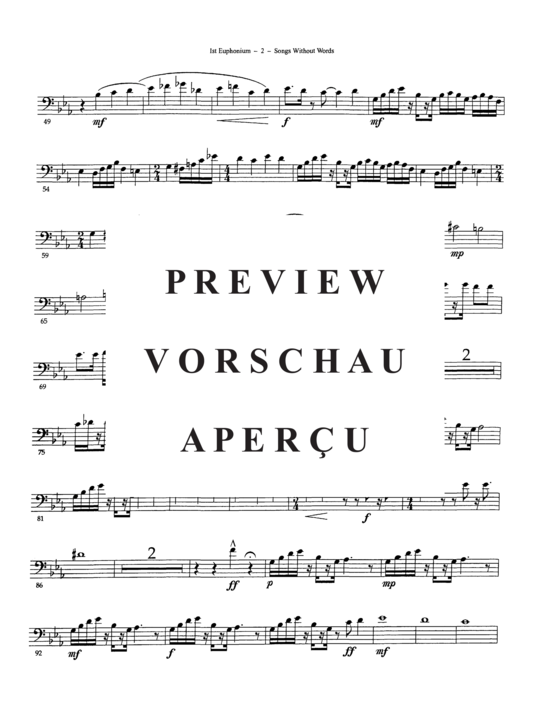 Product gallery: Page 13 of 21 Song Without Words , , (Tuba Quartett EETT)