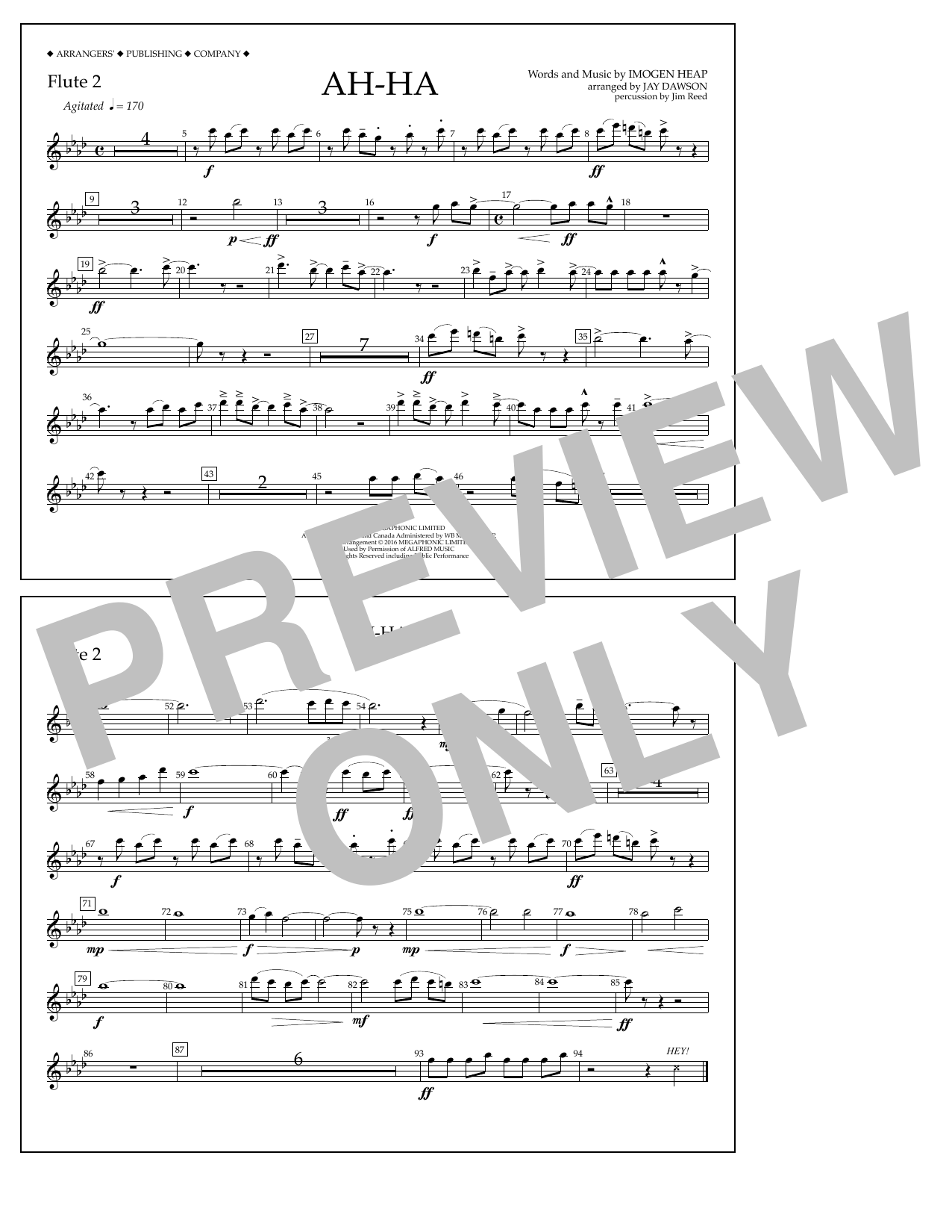 Product picture to: Ah-ha - Flute 2