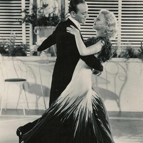cover: The Darktown Strutters' Ball, Fred Astaire & Ginger Rogers, Gesang, Gitarre, Klavier